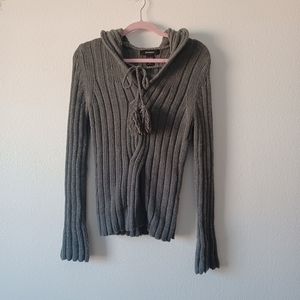 Express sweater with hood